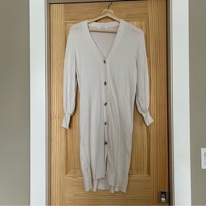 Moussy Off White Ling Cardigan One Size